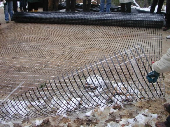 георешетка укрепление откосов