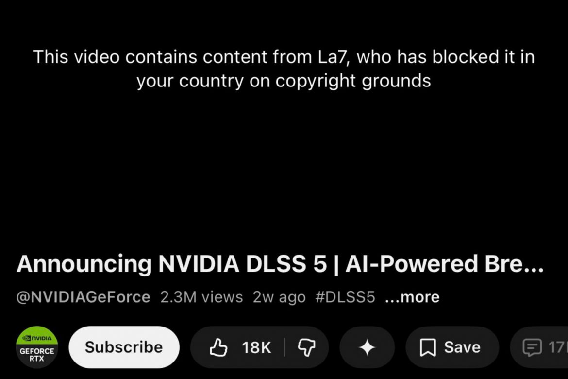 NVIDIA трейлери телеканал арызынан кийин бөгөттөлдү