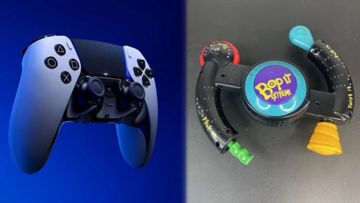 Sony PlayStation үчүн ийкемдүү геймпад